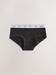 Black/White Hipsters 7 Pack (2-16yrs) - Image 8 of 11