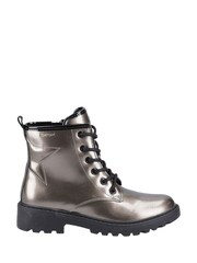 Geox Girls Gold Junior Casey Ankle Boots - Image 1 of 3