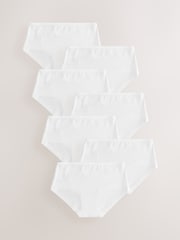 White Hipsters 7 Pack (2-16yrs) - Image 1 of 11