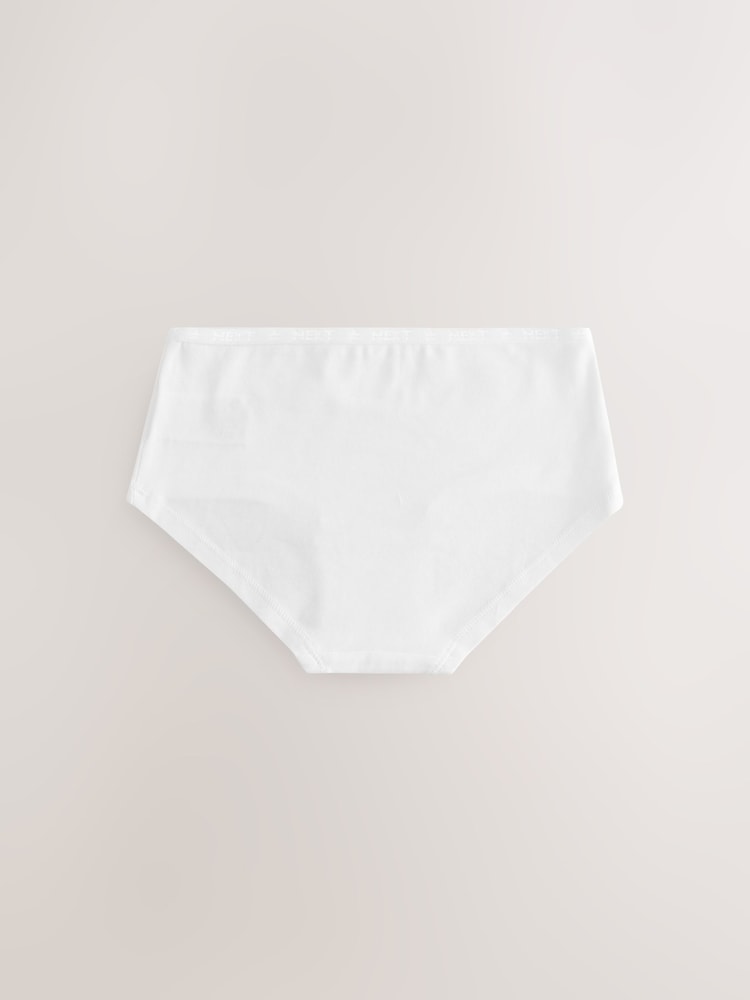 White Hipsters 7 Pack (2-16yrs) - Image 2 of 11