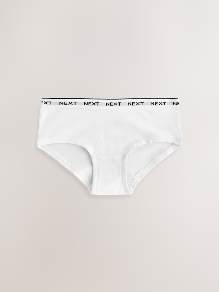 Black/White/Grey Hipster Briefs 10 Pack (2-16yrs) - Image 12 of 14