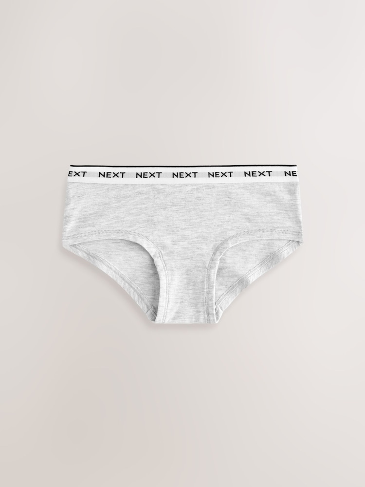 Black/White Hipster Briefs 10 Pack (2-16yrs) - Image 2 of 14