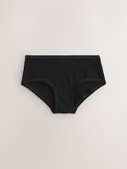 Black Hipster Briefs 10 Pack (2-16yrs) - Image 2 of 12