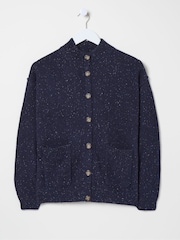 FatFace Navy Lyanna Cardigan - Image 7 of 7