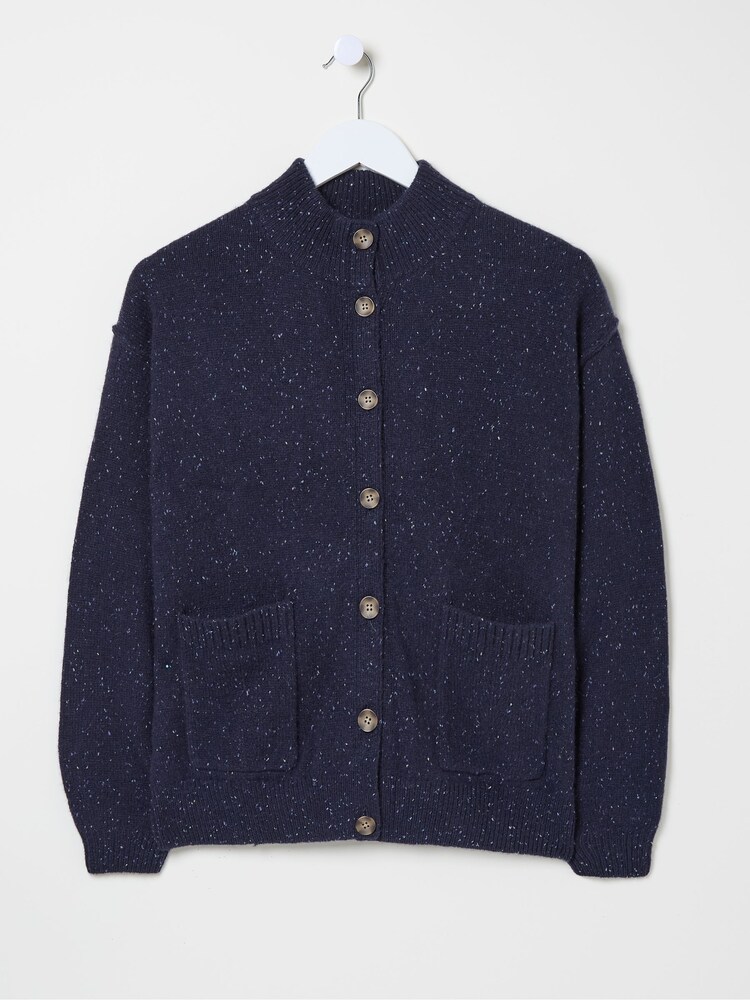 FatFace Navy Lyanna Cardigan - Image 7 of 7