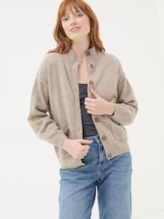 FatFace Oatmeal Lyanna Cardigan - Image 1 of 12