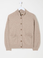 FatFace Oatmeal Lyanna Cardigan - Image 11 of 12