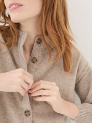 FatFace Oatmeal Lyanna Cardigan - Image 4 of 12