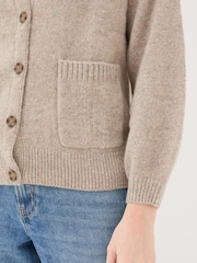 FatFace Oatmeal Lyanna Cardigan - Image 5 of 12