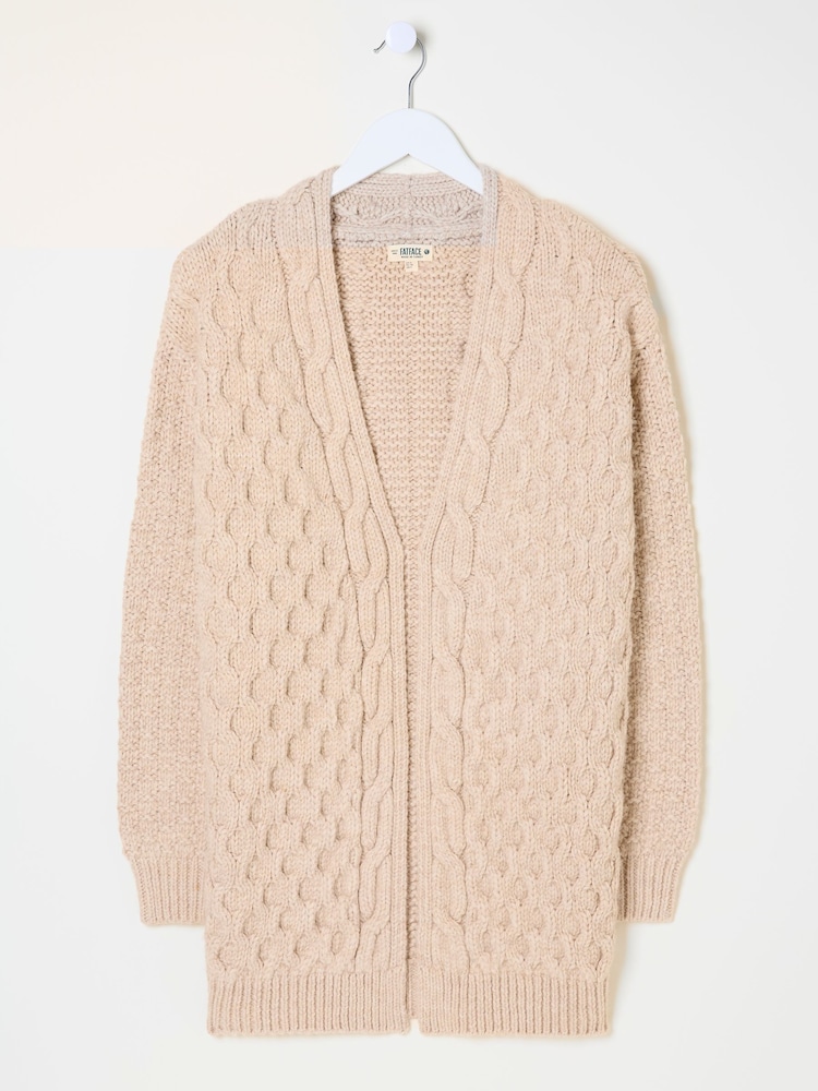 FatFace Ivory Ezzie Cardigan - Image 6 of 6