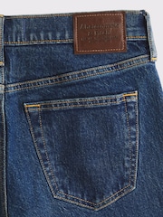 Abercrombie & Fitch Blue 90s Straight Leg Rinse Denim Jeans - Image 6 of 6