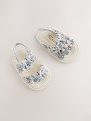 Multi Floral Baby Sandals (0-24mths) - Image 3 of 7
