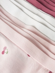 Name It Pink AOP Hipster Pants 6 Pack - Image 6 of 6