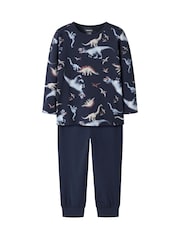 Name It Blue Dinosaur Pyjama Set - Image 1 of 1