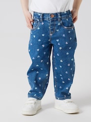 Name It Heart Printed Mom Jeans - Imagen 2 de 3