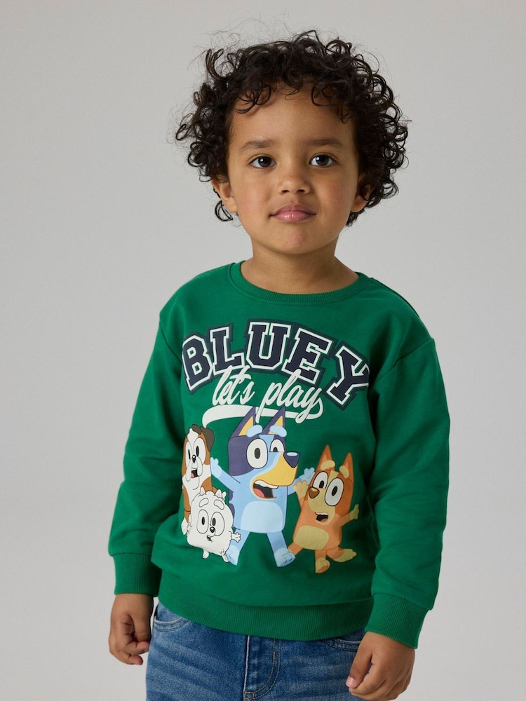 Name It Green Bluey and Friends Sweatshirt - Image 1 of 3