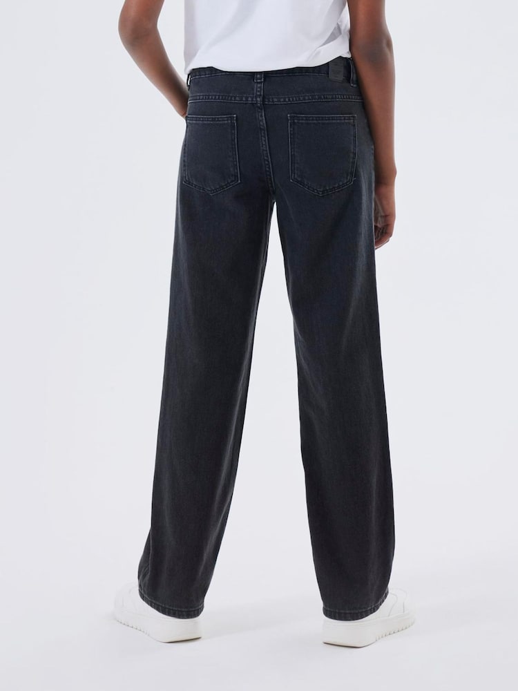 Name It Black Wide Leg Embellished Jeans - Image 1 of 5