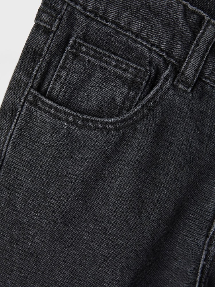 Name It Black Wide Leg Embellished Jeans - Image 5 of 5