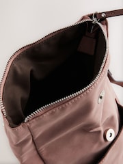 Pink Washed Messenger Bag - Image 6 of 8