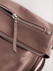 Pink Washed Messenger Bag - Image 7 of 8