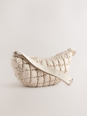 Bone Quilted Sling Bag - Image 6 of 10