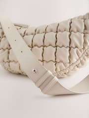 Bone Quilted Sling Bag - Image 8 of 10