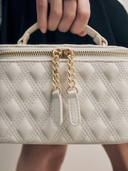 Bone Quilted Cross-Body Bag - Image 7 of 14
