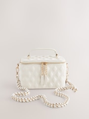 Bone Quilted Cross-Body Bag - Image 8 of 14