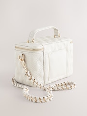 Bone Quilted Cross-Body Bag - Image 9 of 14