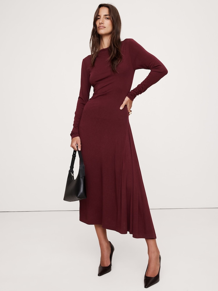 banana republic red wrap dress strapless open back dress Banana Republic Faux Wrap Mini Dress