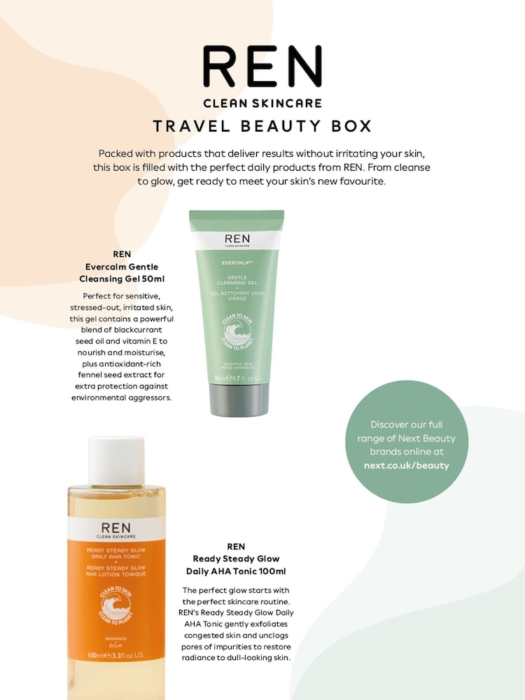 REN Travel Essentials Beauty Box (Worth £78) - Image 2 of 3