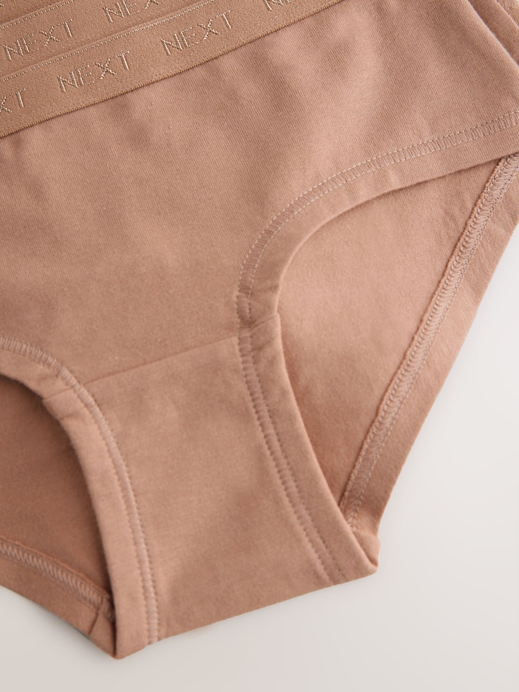 Nude Hipster Briefs 5 Pack (5-16yrs) - Image 5 of 5