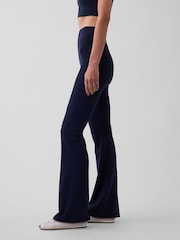 Gap Navy GapFit Smooth High Waisted Bootleg Leggings - Image 3 of 5