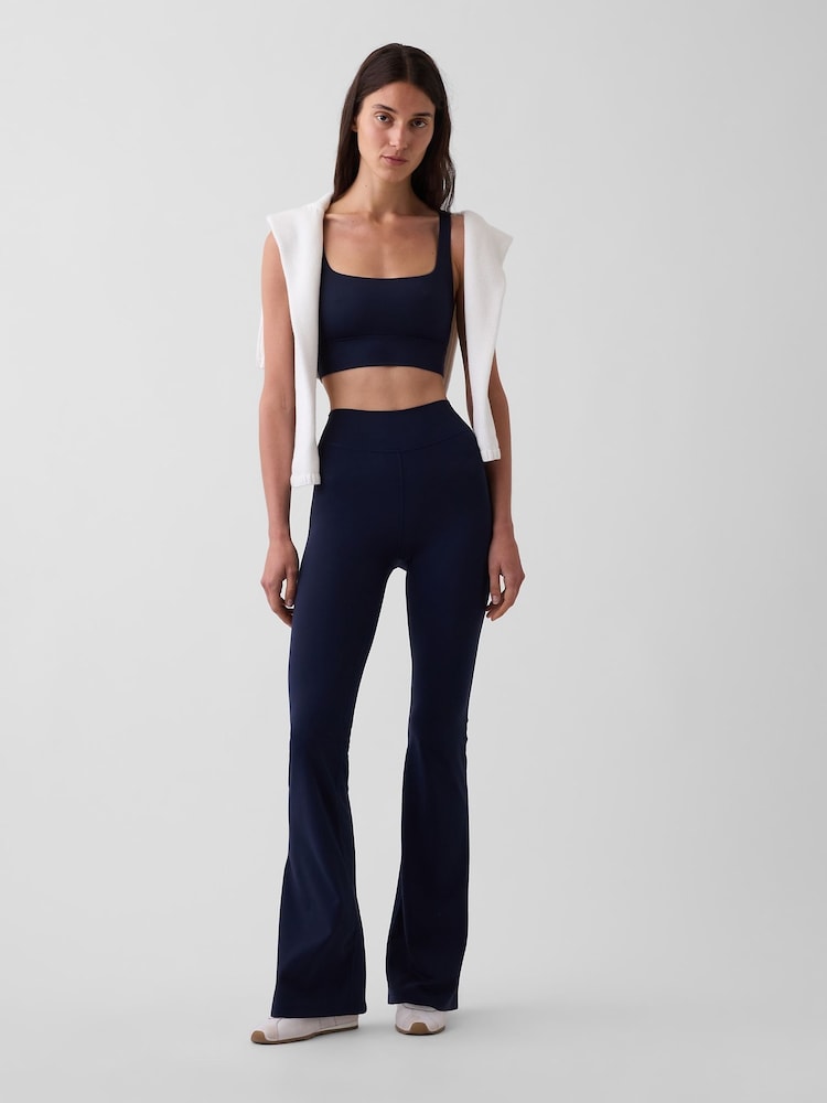 Gap Navy GapFit Smooth High Waisted Bootleg Leggings - Image 5 of 5 Gap Navy GapFit Smooth High Waisted Bootleg Leggings - Image 5 of 5