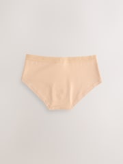 Caramel Nude Hipster Briefs 5 Pack (5-16yrs) - Image 7 of 9