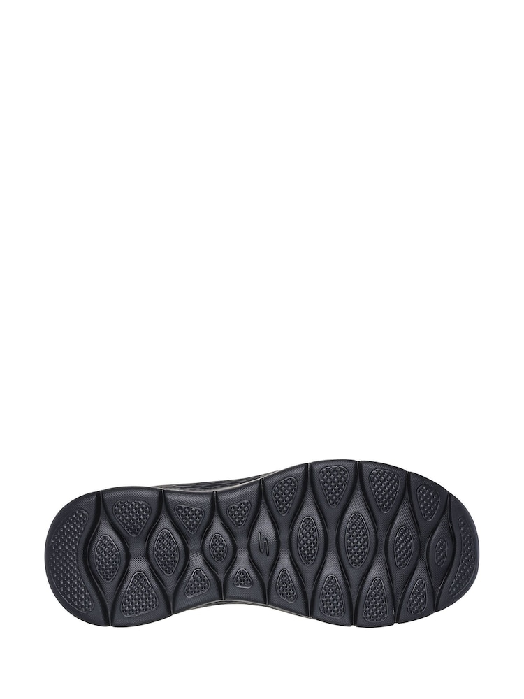 Skechers Black Womens Slip Ins Go Walk Flex Trainers - Image 5 of 5