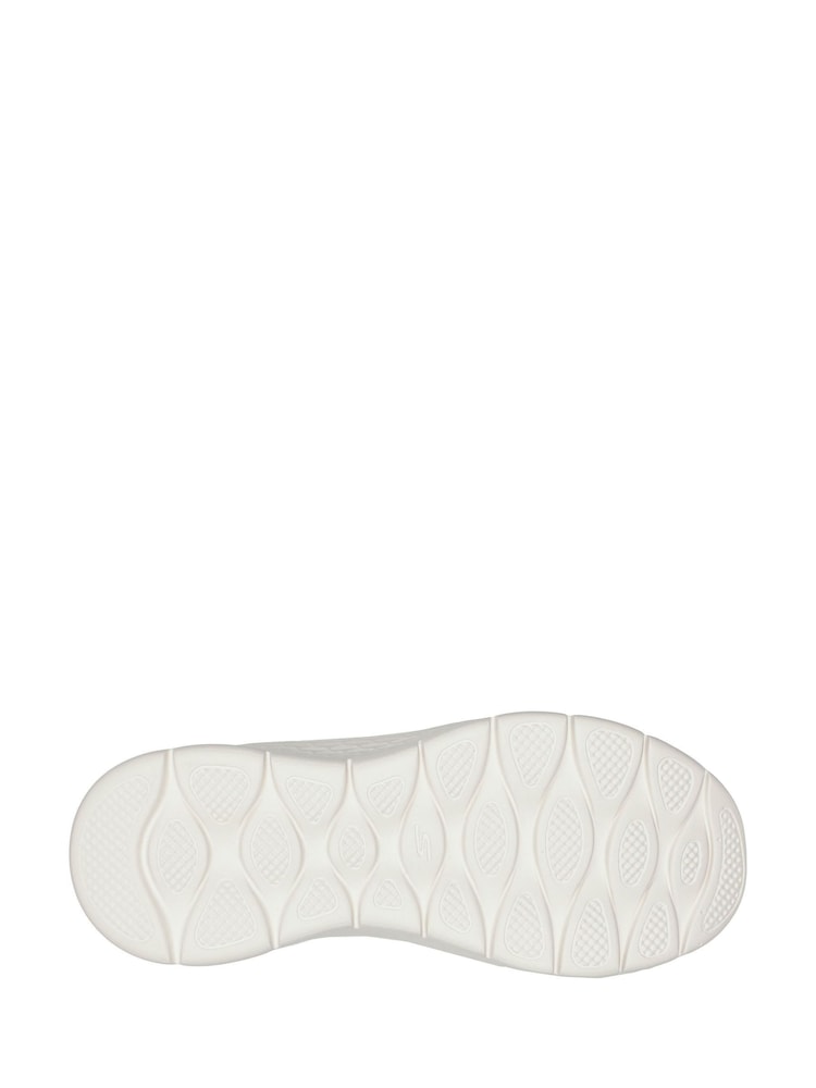 Skechers White Womens Slip Ins Go Walk Flex Trainers - Image 5 of 5