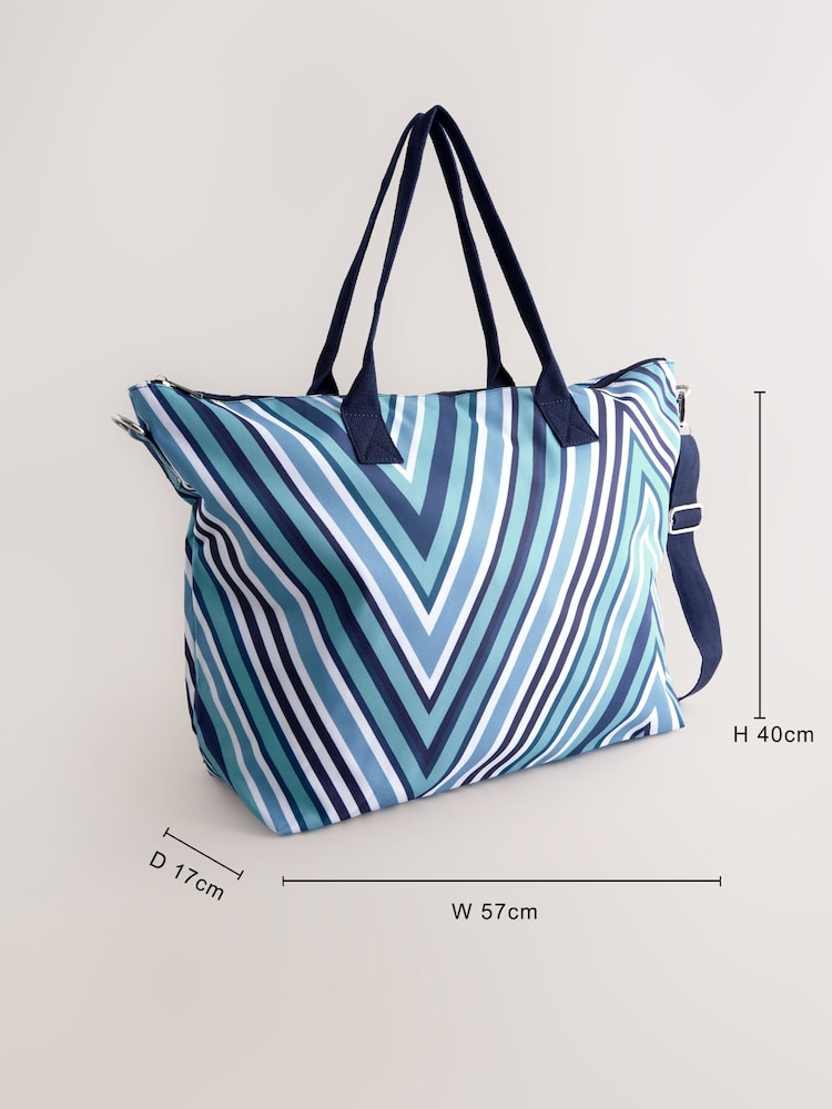 Blue Foldaway Bag - Image 4 of 9