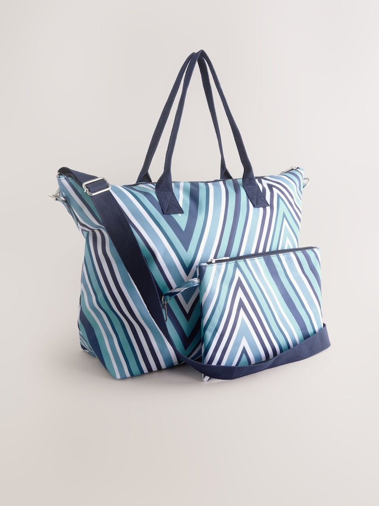 Blue Foldaway Bag - Image 5 of 9