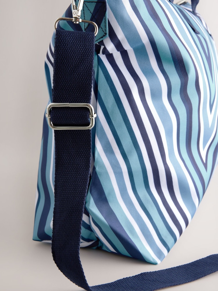Blue Foldaway Bag - Image 8 of 9