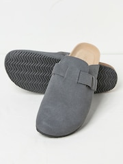 FatFace George Charcoal Grey House Shoe - Image 2 of 3