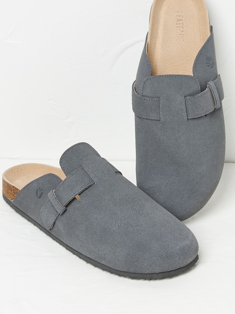 FatFace George Charcoal Grey House Shoe - Image 3 of 3