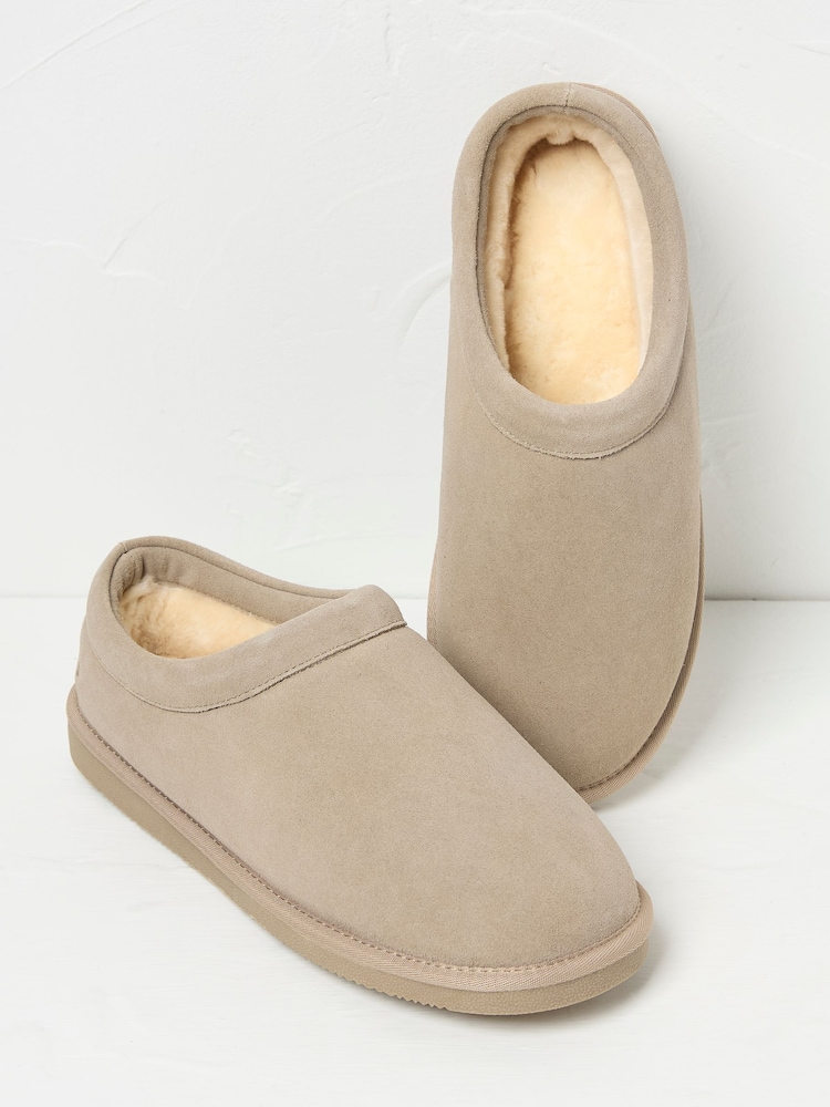 FatFace Lewis Stone Suede Mule - Image 2 of 2