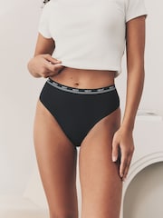 Black with Black Logo - Pack de 4 bragas con logotipo - Imagen 1 de 10
