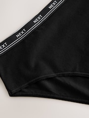 Black with Black Logo - Pack de 4 bragas con logotipo - Imagen 10 de 10