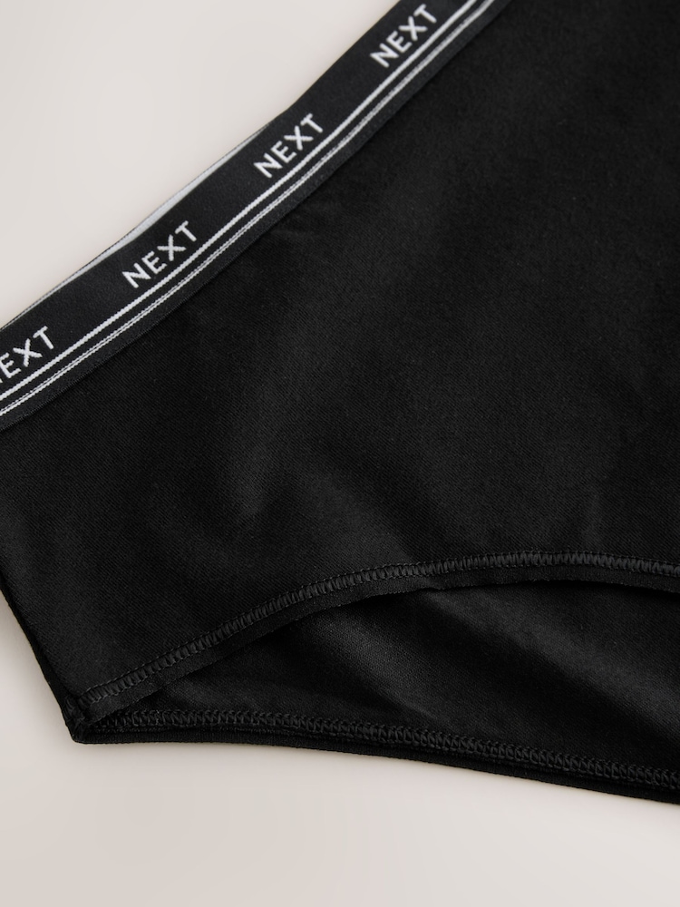 Black with Black Logo - Pack de 4 bragas con logotipo - Imagen 10 de 10 Black with Black Logo - Pack de 4 bragas con logotipo - Imagen 10 de 10