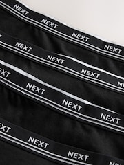 Black with Black Logo - Pack de 4 bragas con logotipo - Imagen 9 de 10