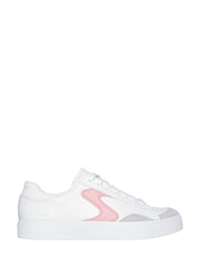 Skechers White Ecru Womens Eden LX  Trainers - Image 1 of 5