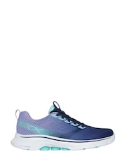 Skechers Blue Go Walk 7 Hailey Trainers - Image 1 of 1