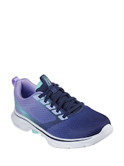 Синий - кроссовки Skechers Go Walk 7 Hailey - Изображение 3 из 5
